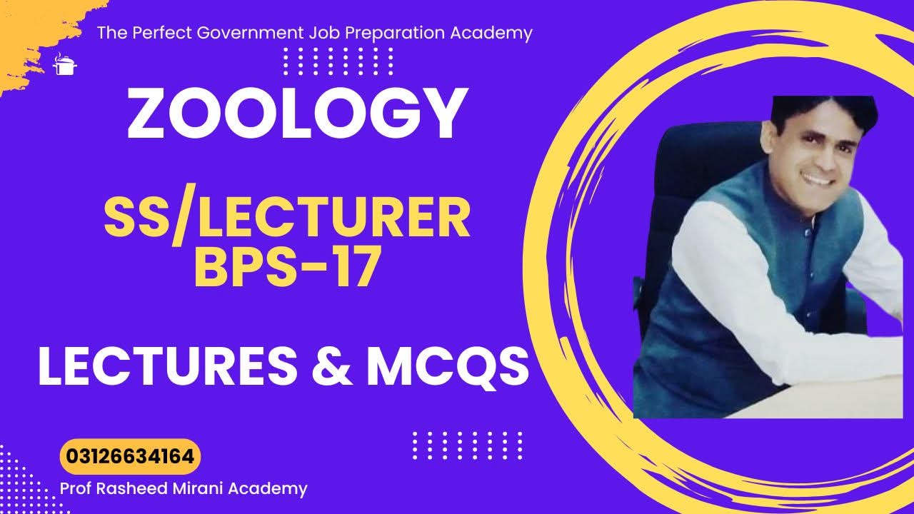 Subject Specialists/LECTURER BPS-17 Zoology
